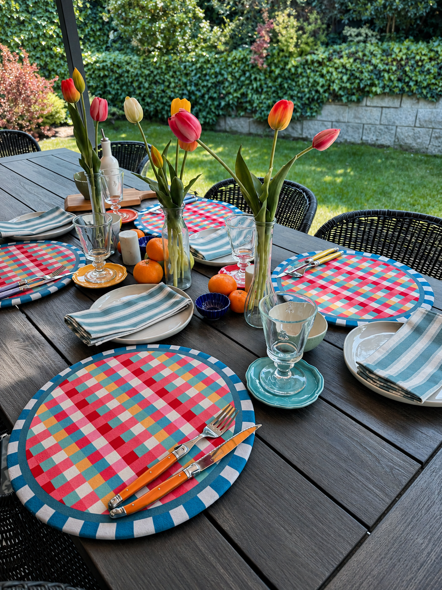 Set 4 individuales Picnic Pop