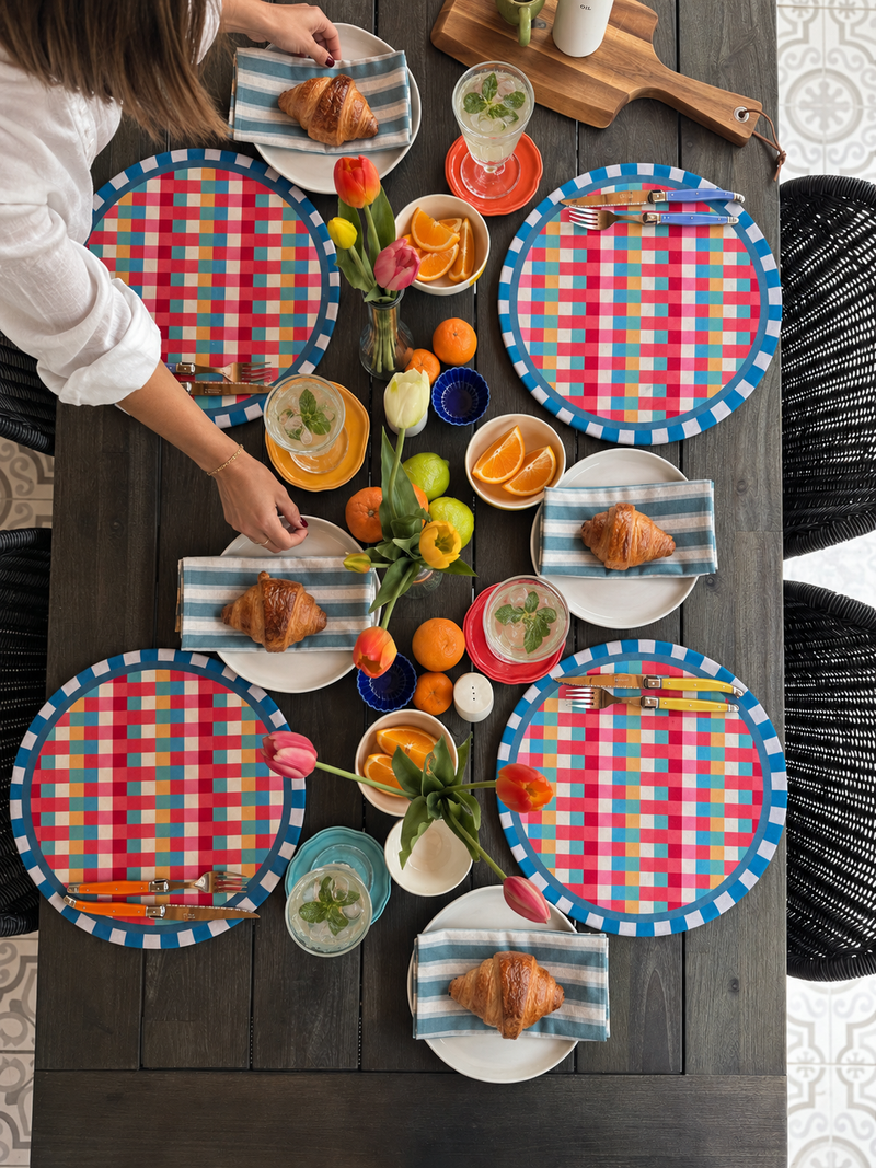 Set 4 individuales Picnic Pop