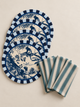 Set de Mesa Esencial Jungle Bleu | 4 Personas
