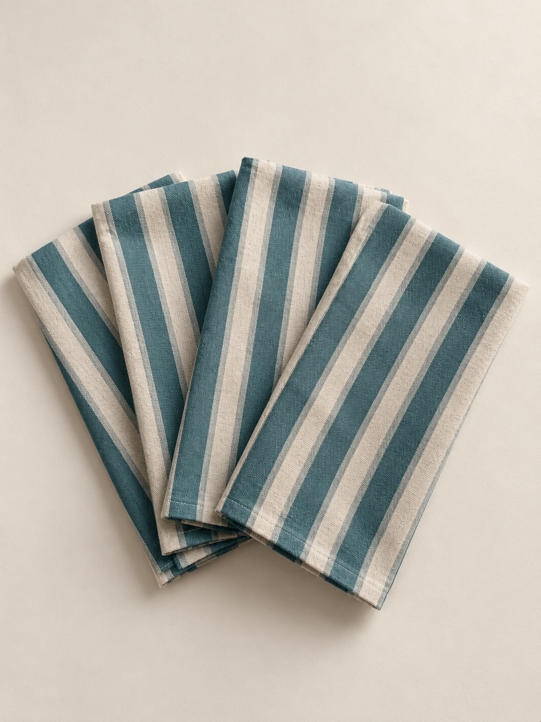 Set 4 servilletas Raya Bleu
