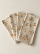 Set 4 servilletas Floral I La Riveira