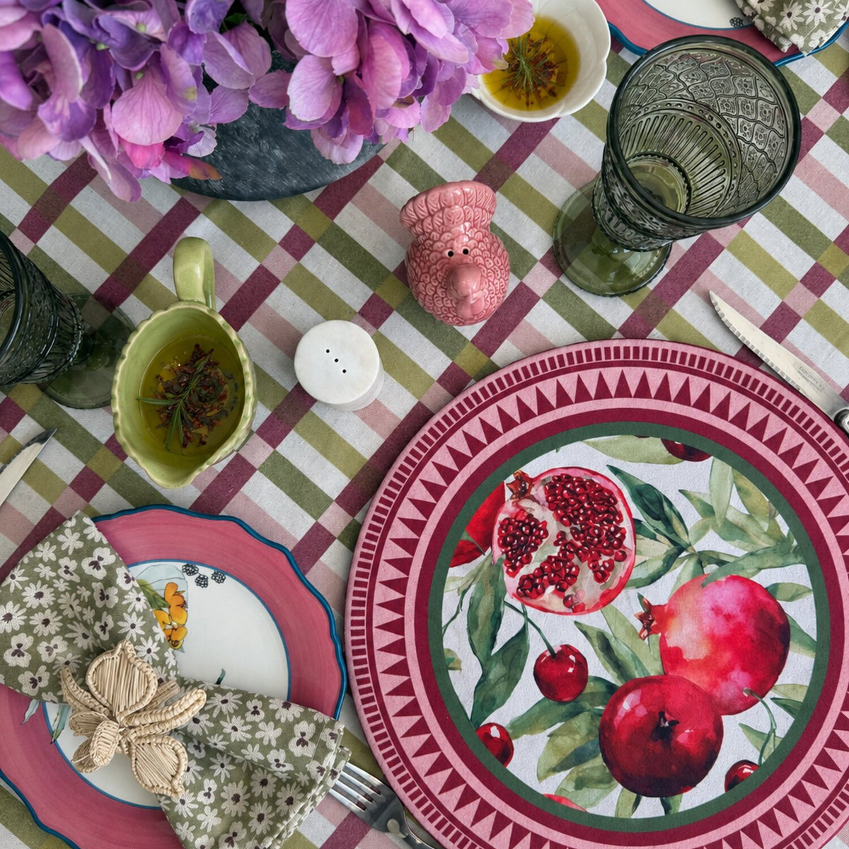 Colección La Campiña en mesa puesta