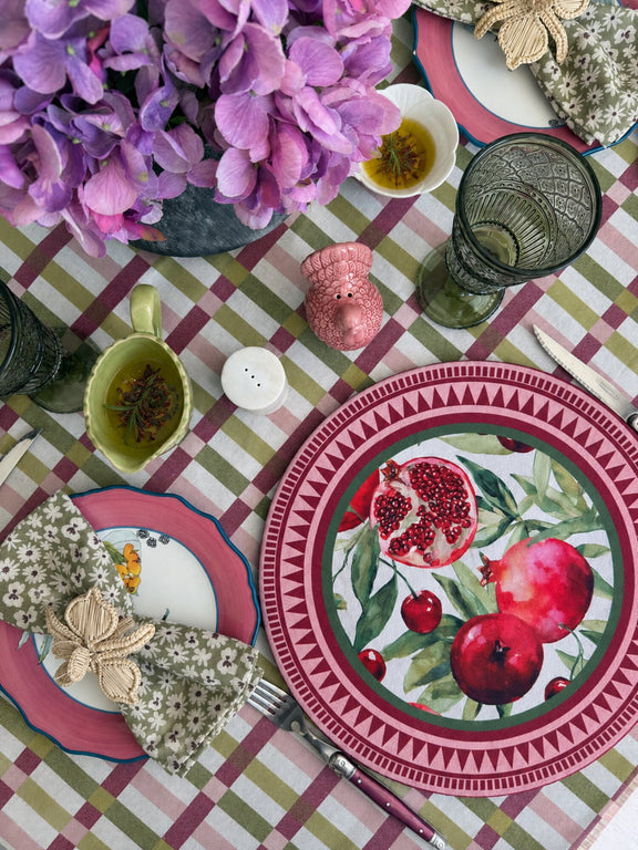 Colección La Campiña en mesa puesta