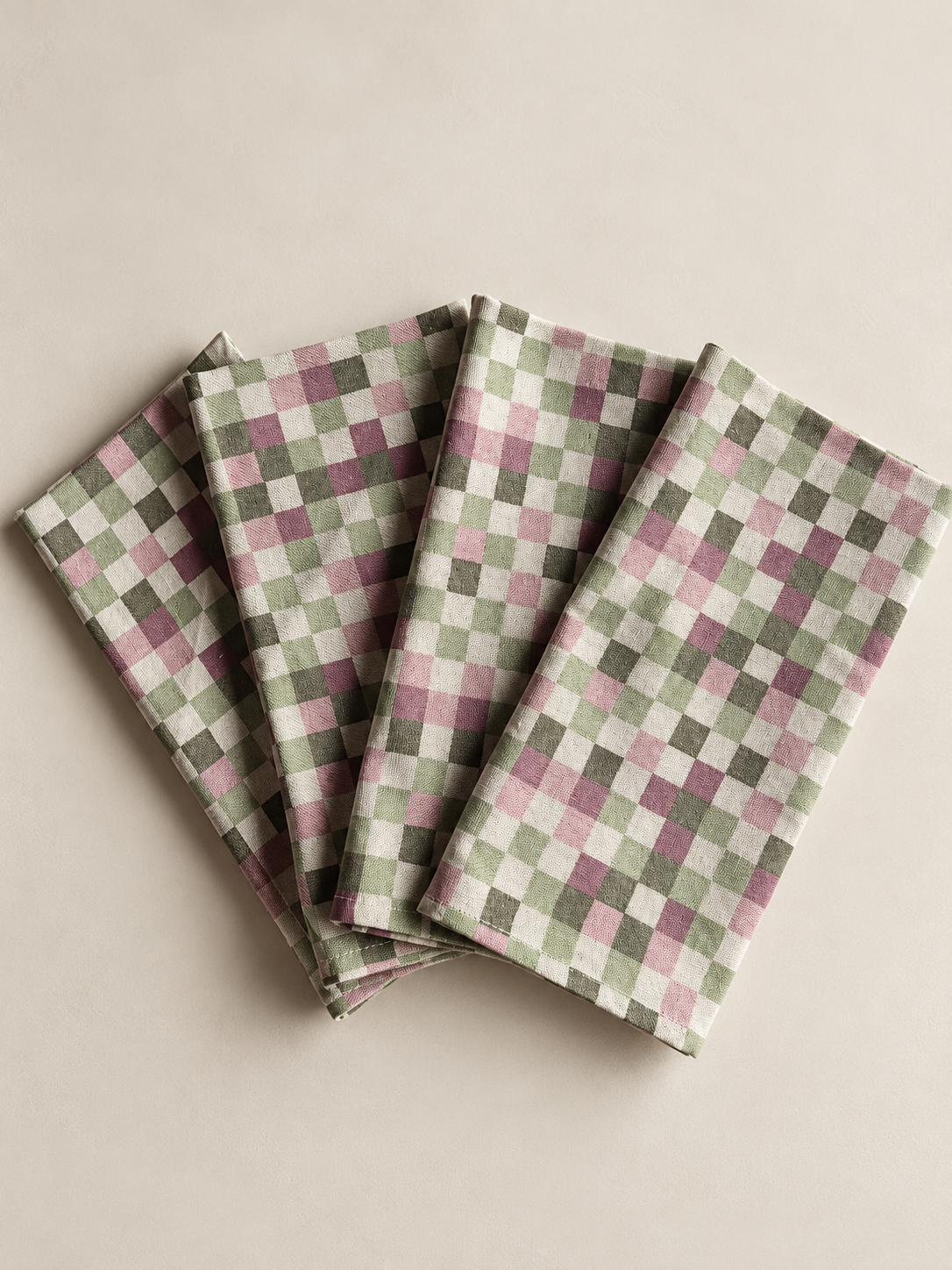 Set 4 servilletas Flamingo